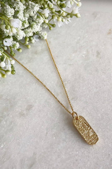 Wisteria London Charis Gold Coin Necklace Wisteria London